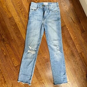 Frame Le Sylvie Slender Straight